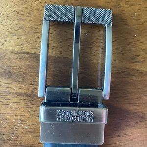 Black Leather Kenneth Cole Reaction Belt